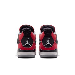 Air Jordan 4 Retro 'Toro Bravo' GS Fire Red/White/Black/Cement Grey FQ8213-600 | Pro Feet
