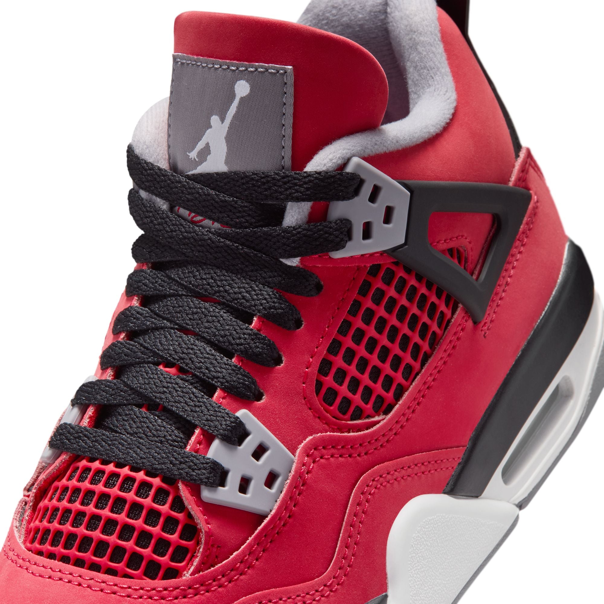 Air Jordan 4 Retro 'Toro Bravo' GS Fire Red/White/Black/Cement Grey FQ8213-600 | Pro Feet