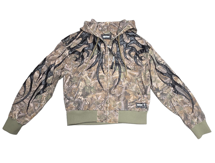 First Row Only Art Jacket Camo Black FRJ2140A | Pro Feet
