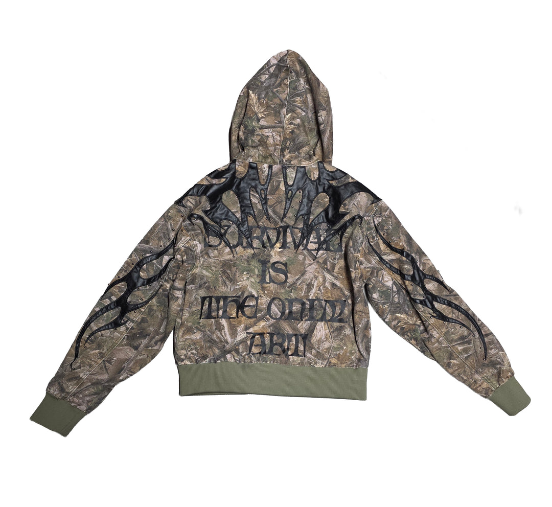First Row Only Art Jacket Camo Black FRJ2140A | Pro Feet