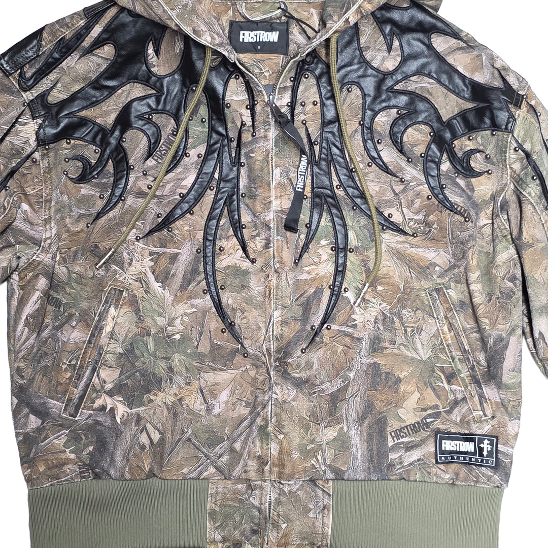 First Row Only Art Jacket Camo Black FRJ2140A | Pro Feet