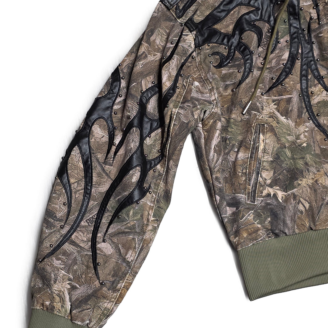 First Row Only Art Jacket Camo Black FRJ2140A | Pro Feet