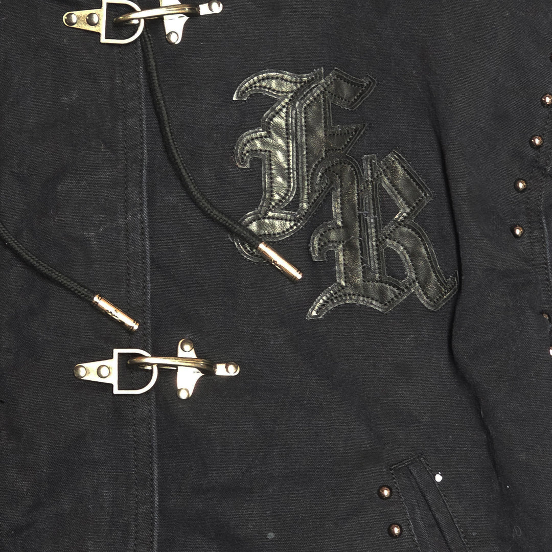 First Row Studded Clasp Jacket Black FRJ2141A | Pro Feet