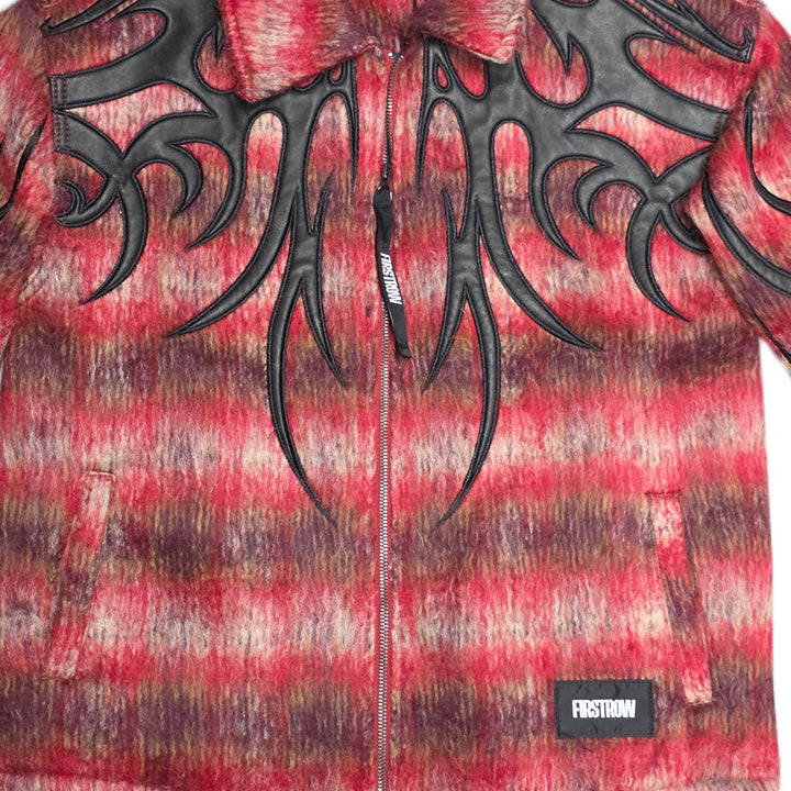 First Row Only Art Shacket Red Black FRJ2142A | Pro Feet
