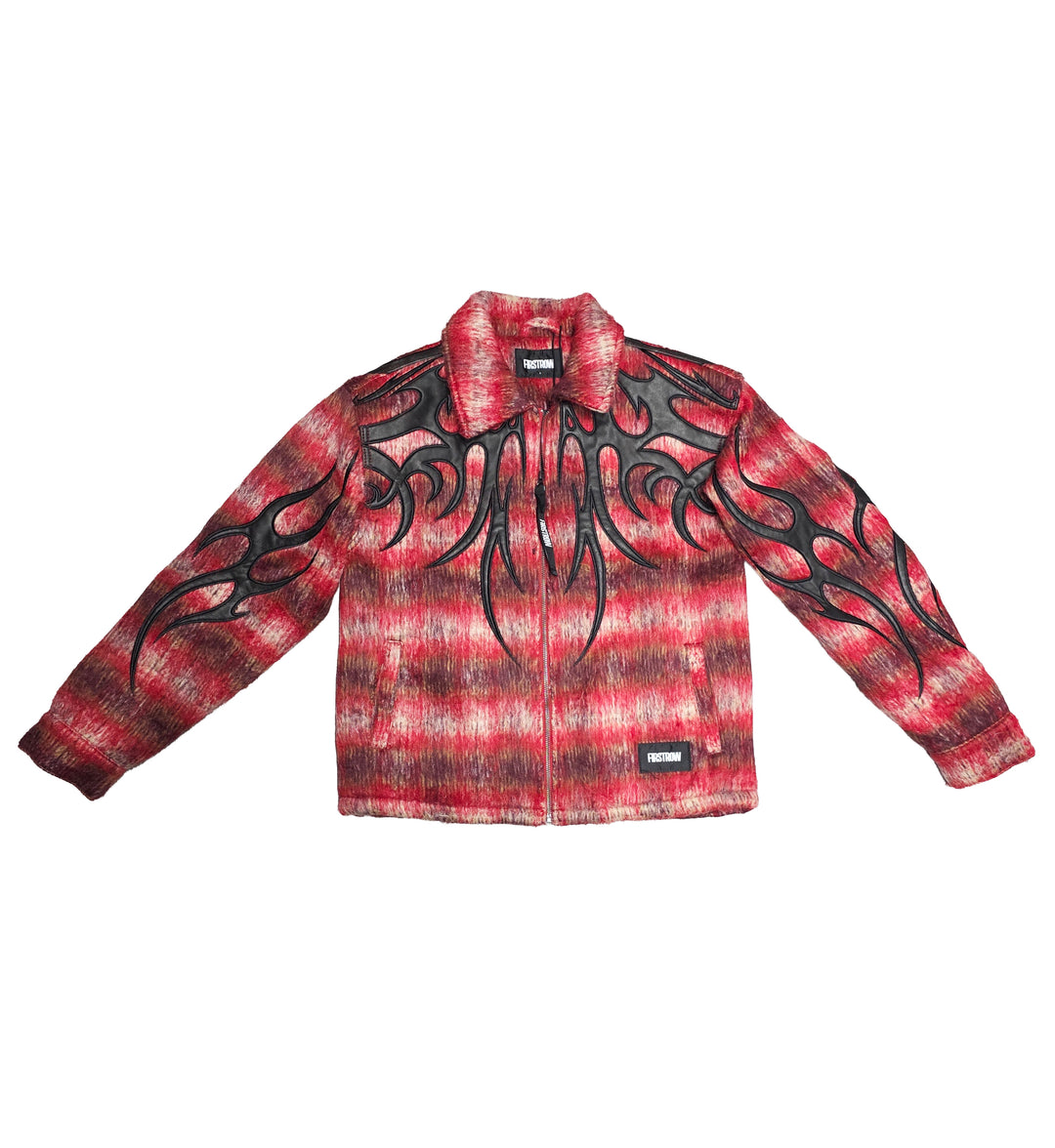 First Row Only Art Shacket Red Black FRJ2142A | Pro Feet