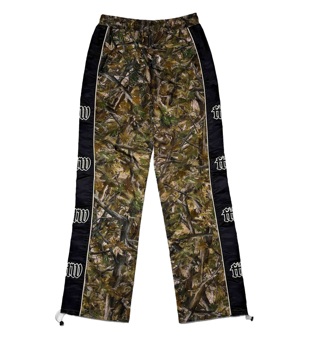 First Row State of Mind Camo Track Pants Camo Black FRP4005A | Pro Feet