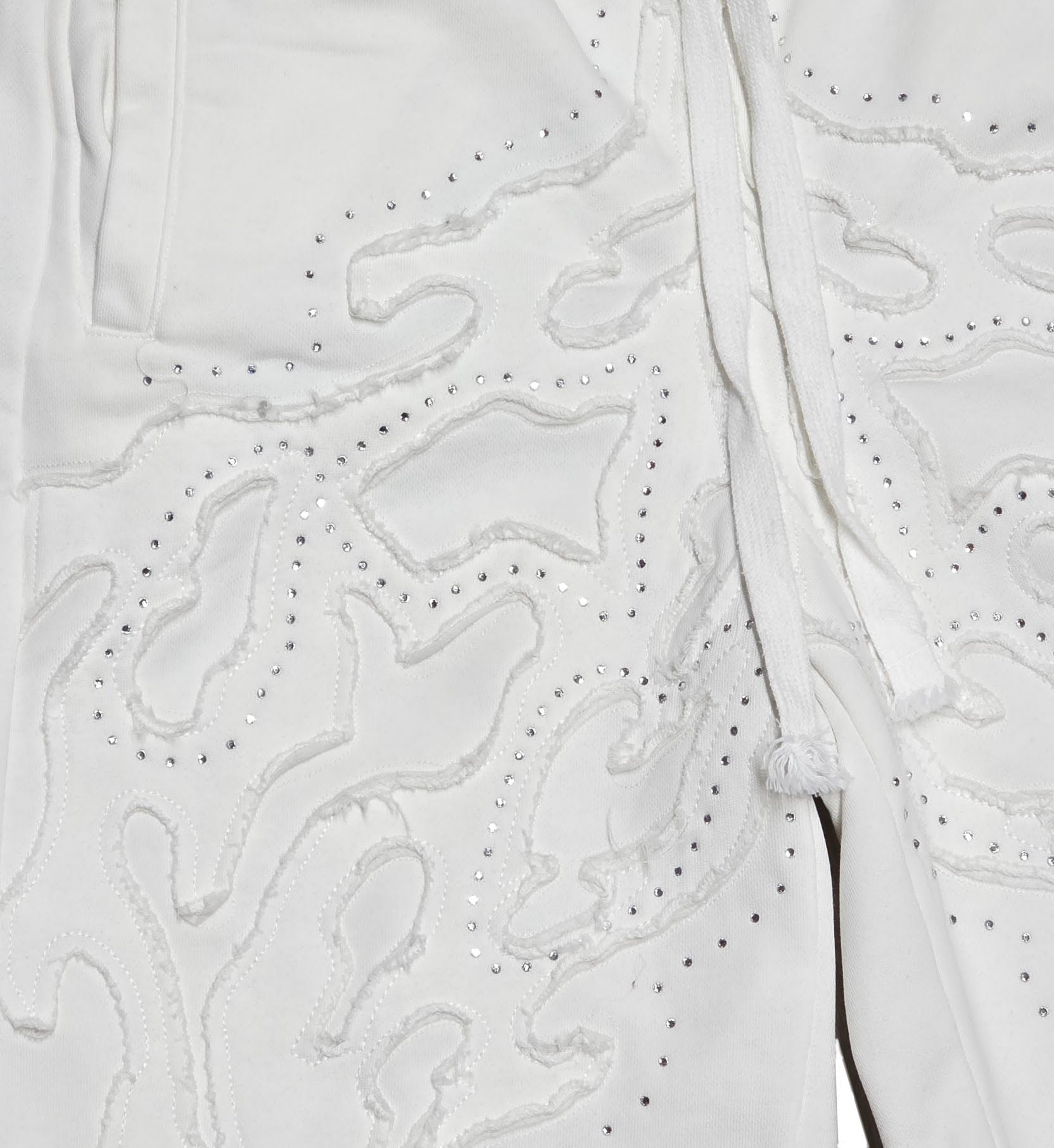 PJ Mark Acid Washed French Terry Shorts Off White | Pro Feet | FS25141