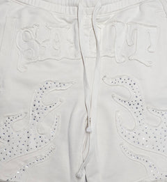 PJ Mark Spray Wash F. Terry Shorts – Bone Ash FS2601 | Pro Feet