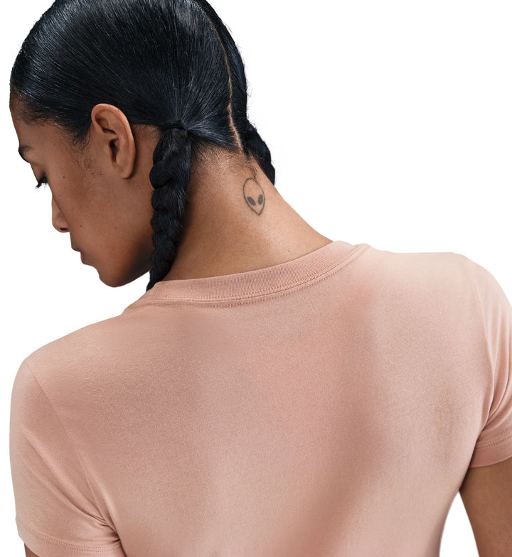 Nike Sportswear Chill Knit Women’s T-Shirt “Rose Gold” (FV5508-688)