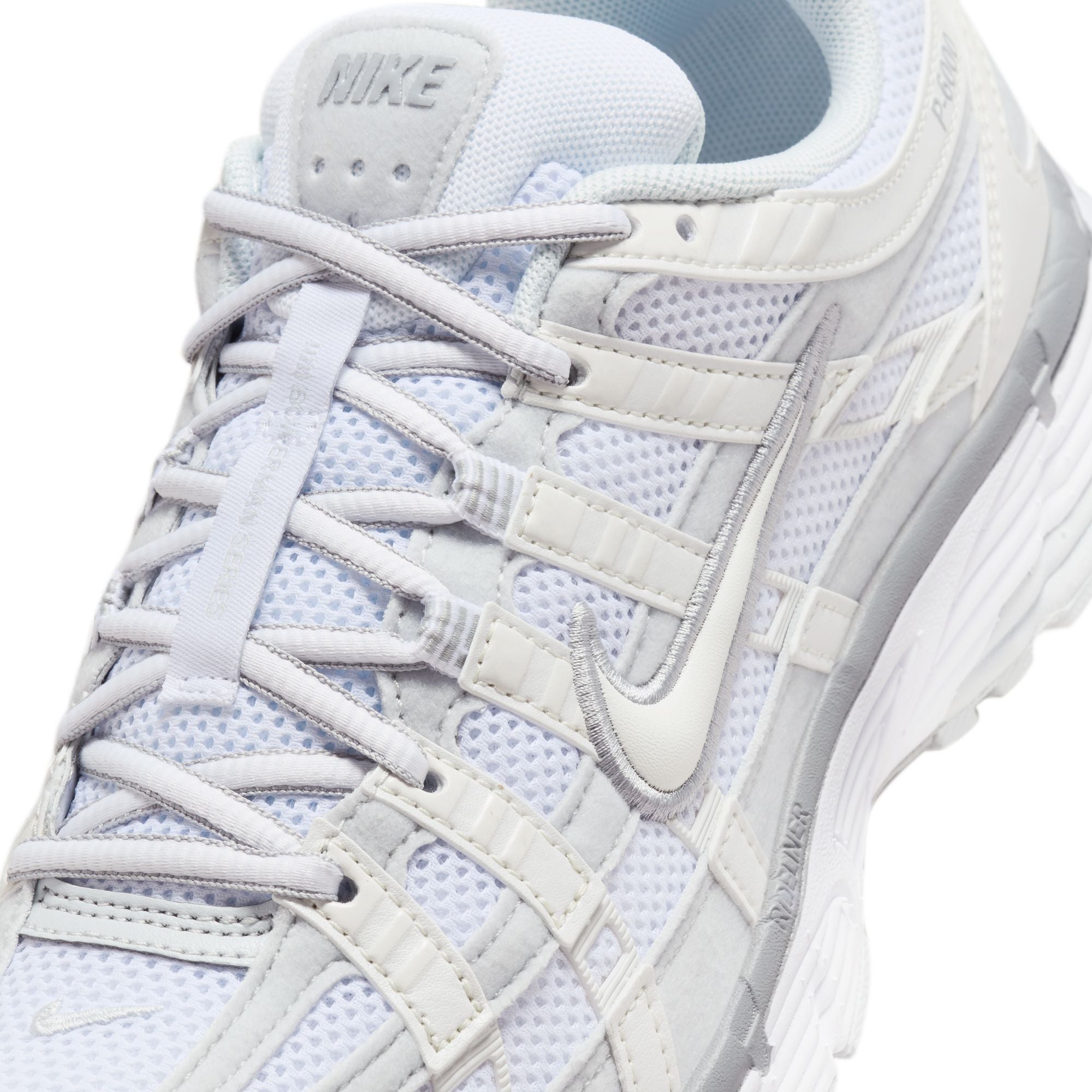 Nike P-6000 Women’s Metallic Summit White Pure Platinum FV6603-101 | Pro Feet