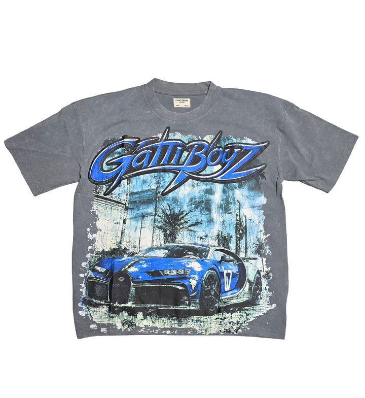 FWRD Denim Gatti Boyz T-Shirt Grey FW-180967 | Pro Feet