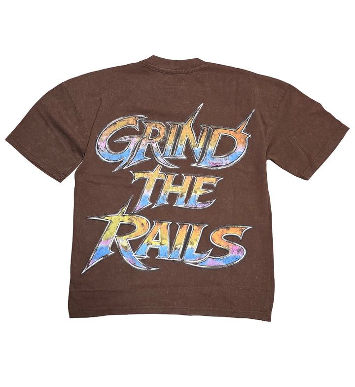 FWRD Denim Grinding T-Shirt Brown FW-180977 | Pro Feet