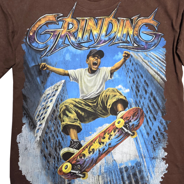FWRD Denim Grinding T-Shirt Brown FW-180977 | Pro Feet
