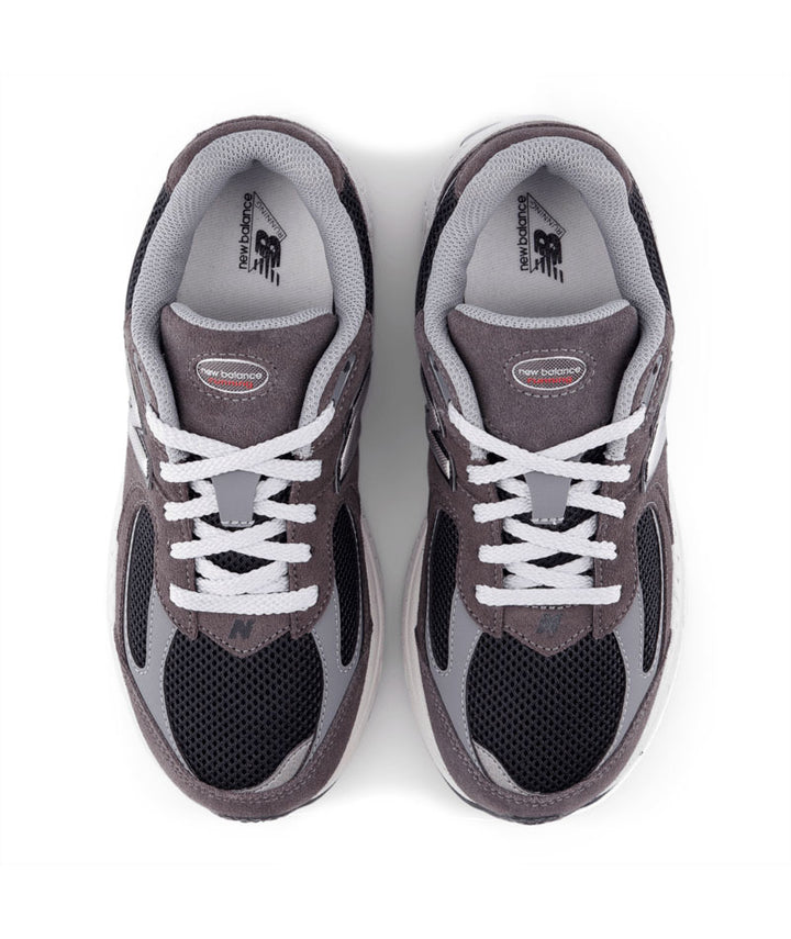 New Balance 2002 GS Black Cement/Castlerock GC2002RA | Pro Feet
