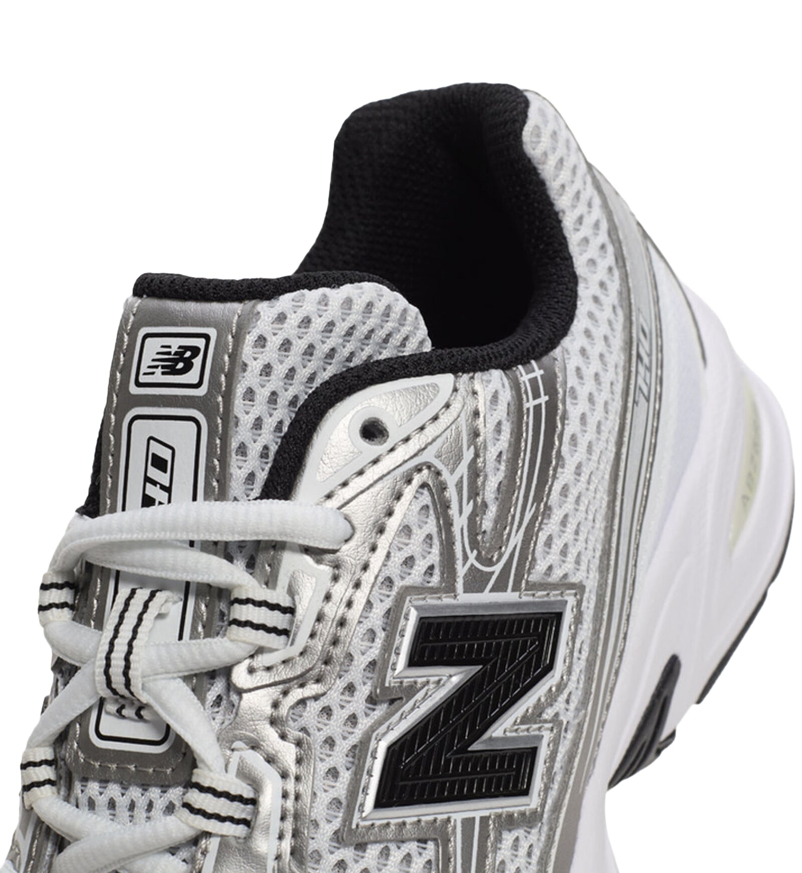 New Balance 740 GS “White/Silver/Black” (GR740NW)