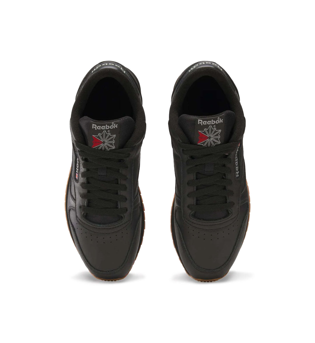 Reebok Classic Leather GS Core Black/Pure Grey 5/Gum GZ6093 | Pro Feet