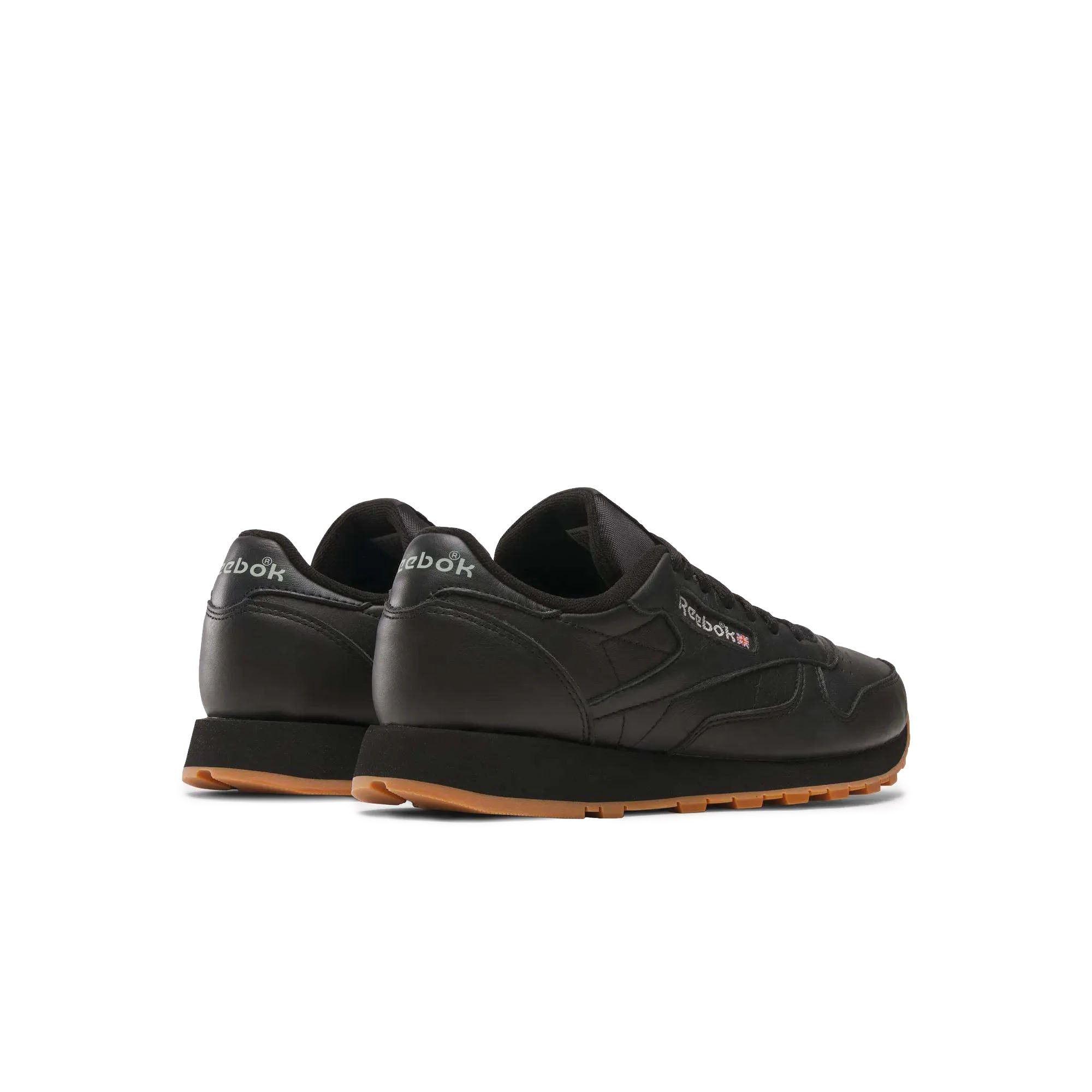 Reebok Classic Leather GS Core Black/Pure Grey 5/Gum GZ6093 | Pro Feet
