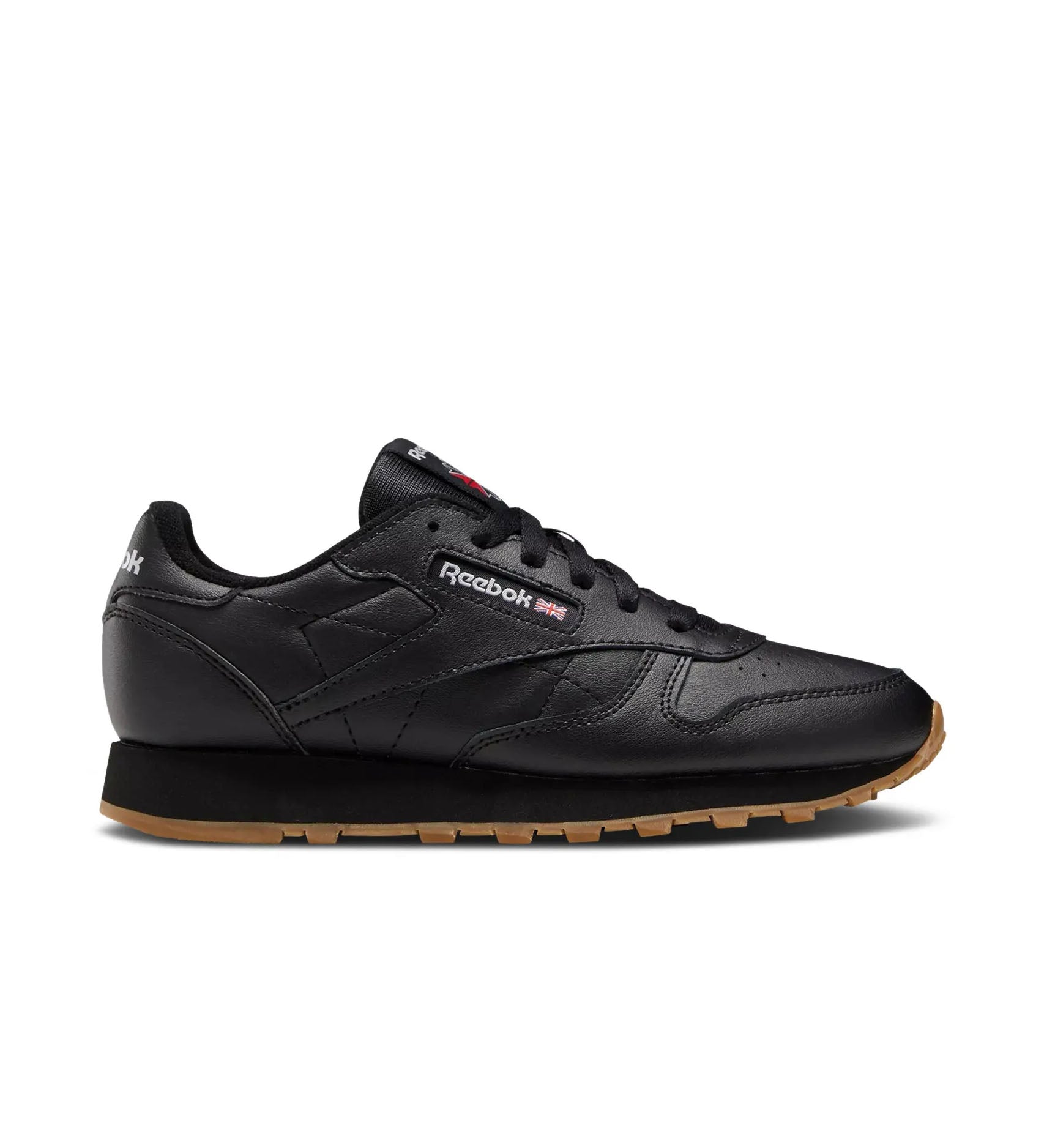 Reebok Classic Leather GS Core Black/Pure Grey 5/Gum GZ6093 | Pro Feet