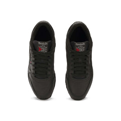 Reebok Classic Leather GS Core Black/Core Black/Pure Grey 5 GZ6094 | Pro Feet