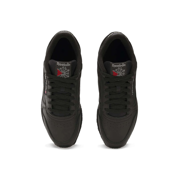 Reebok Classic Leather GS Core Black/Core Black/Pure Grey 5 GZ6094 | Pro Feet