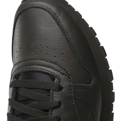 Reebok Classic Leather GS Core Black/Core Black/Pure Grey 5 GZ6094 | Pro Feet