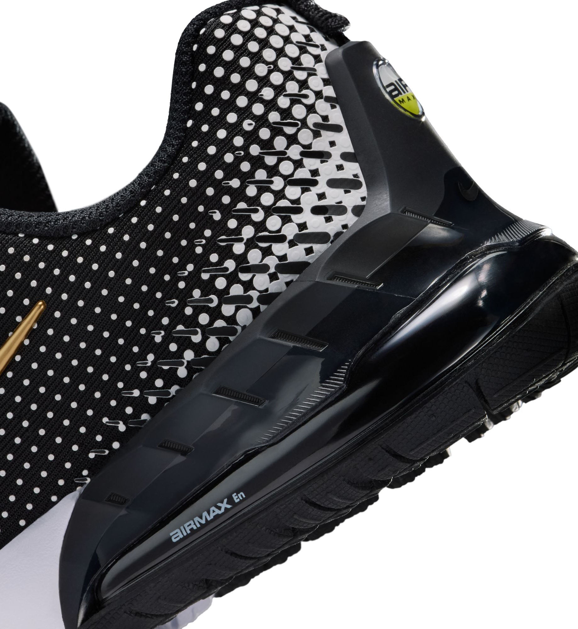 Nike Air Max Phoenix Little Kids’ Shoes “Black/Metallic Gold/White” (HF7053-007)