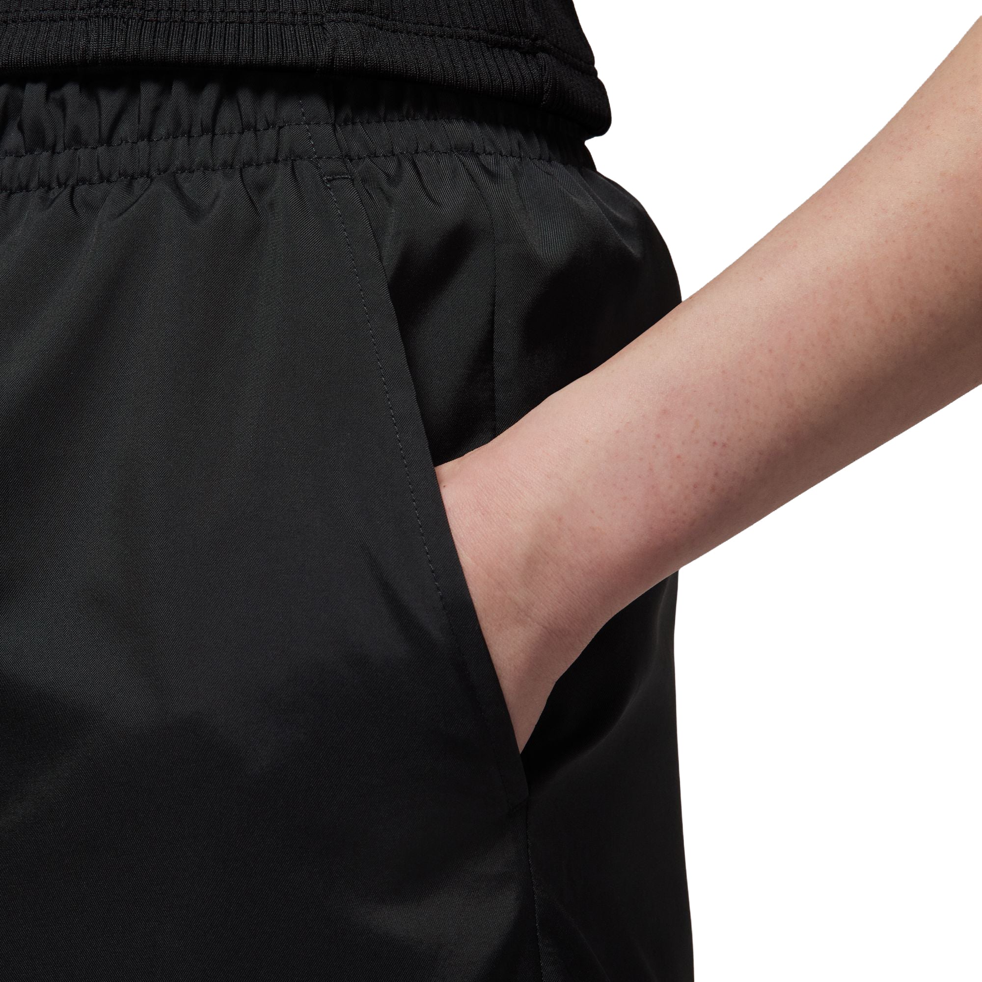 Jordan Poolside 5 Inch Shorts Black White HF9371-010 | Pro Feet