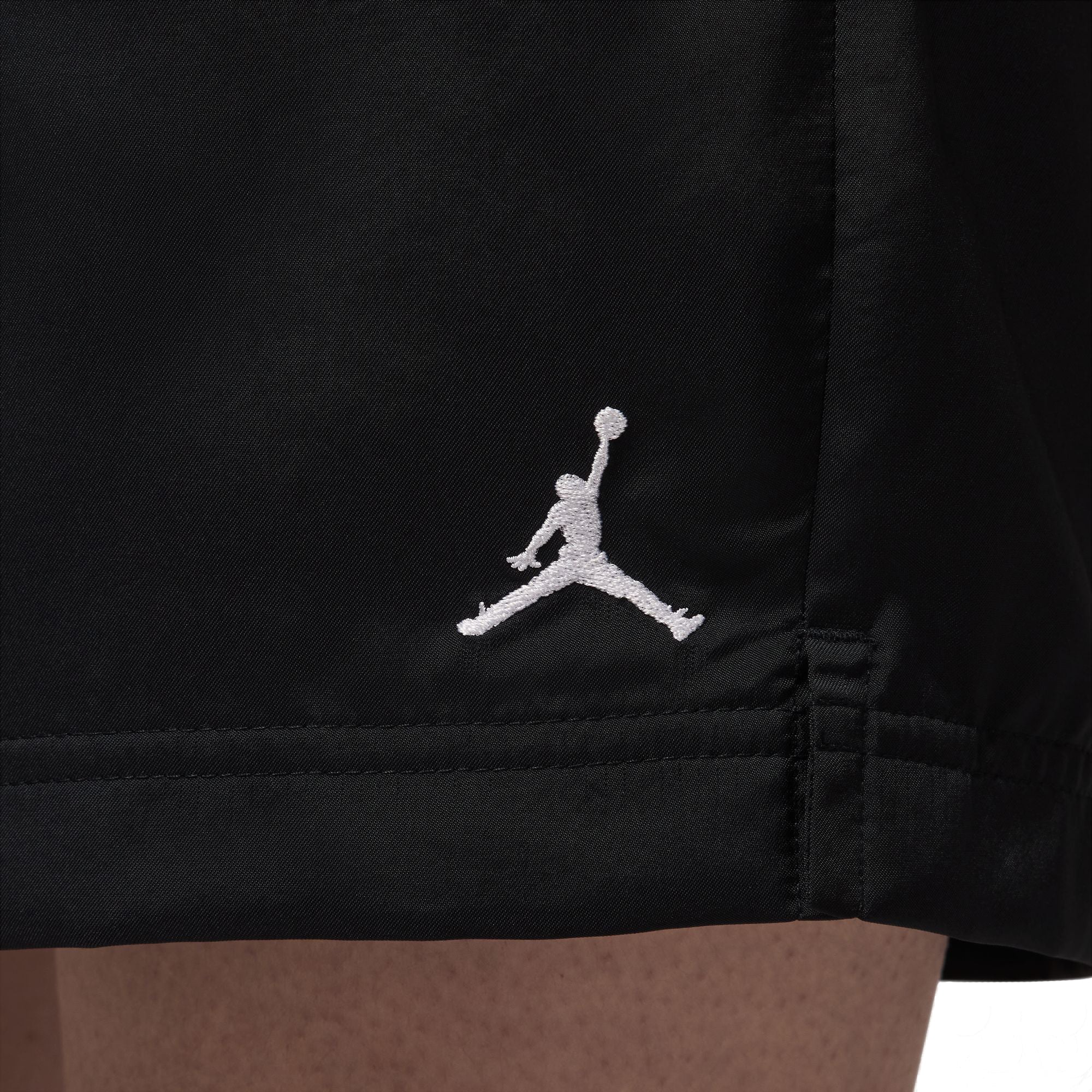Jordan Poolside 5 Inch Shorts Black White HF9371-010 | Pro Feet
