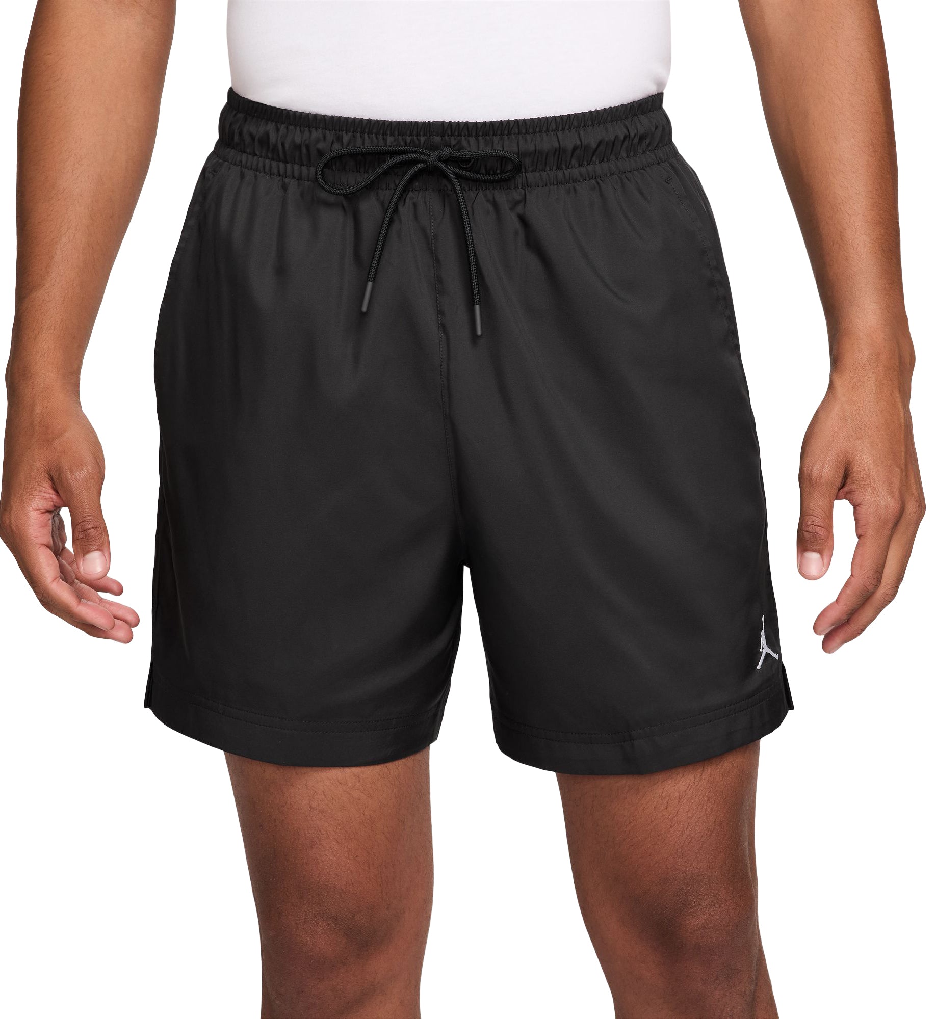 Jordan Poolside 5 Inch Shorts Black White HF9371-010 | Pro Feet