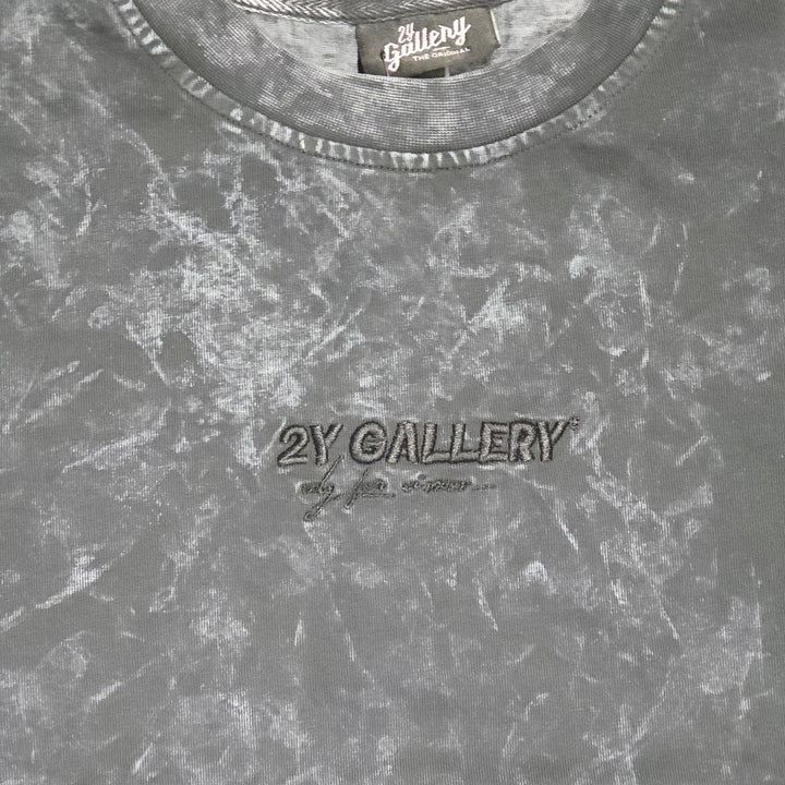 2Y Premium Gallery Heavyweight T-Shirt Charcoal HQ-215 | Pro Feet