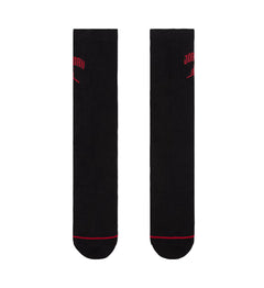 Jordan Everyday Crew Socks “Black/Gym Red” (HJ2434-010)