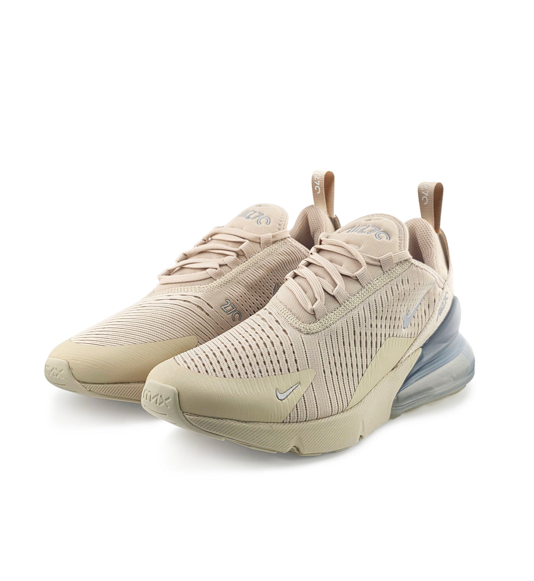 Nike Air Max 270 Women’s Sanddrift Metallic Silver HJ3222-110 | Pro Feet