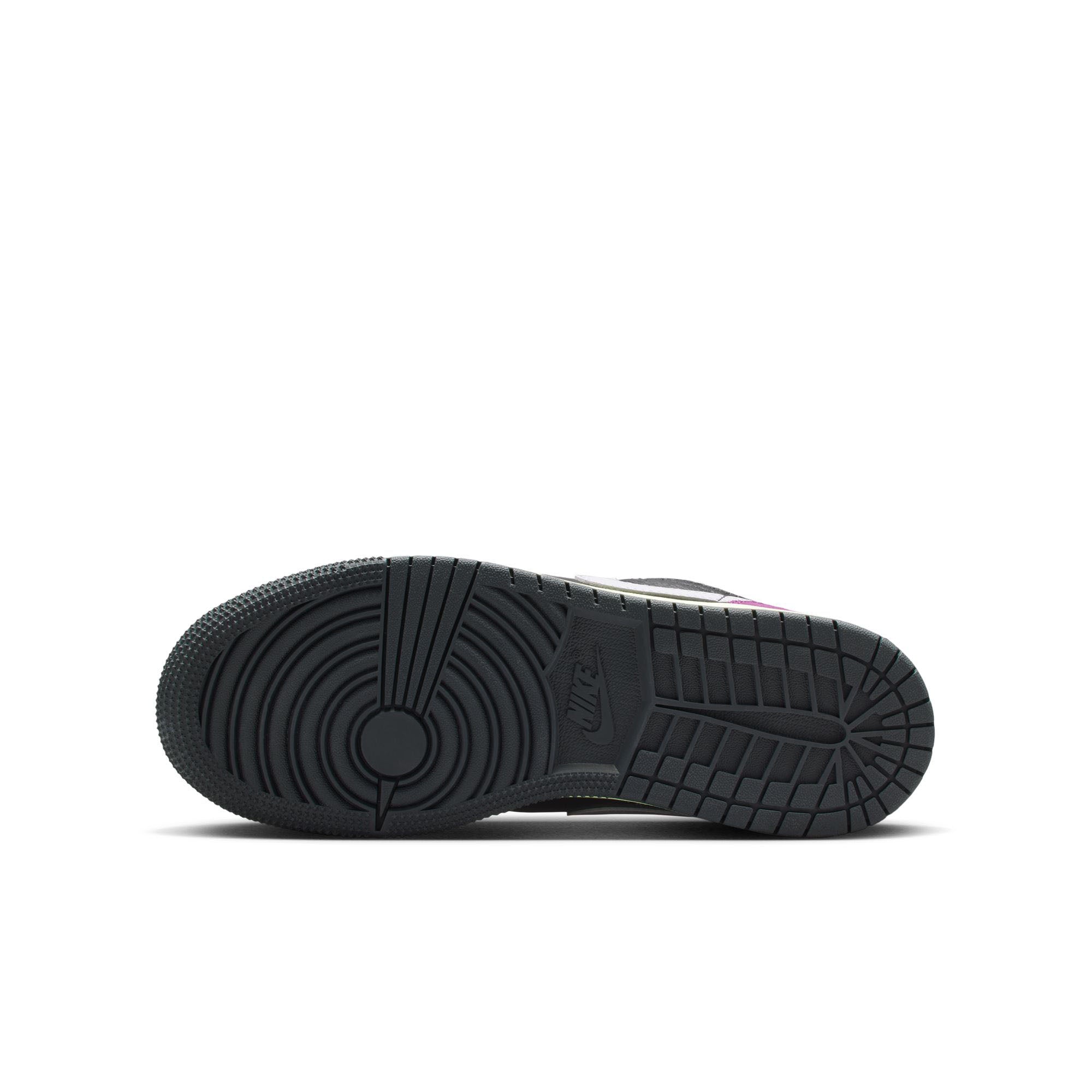 Air Jordan 1 Low SE GS Oil Grey/White-Cave Stone-Arctic Punch (HQ2021-005)