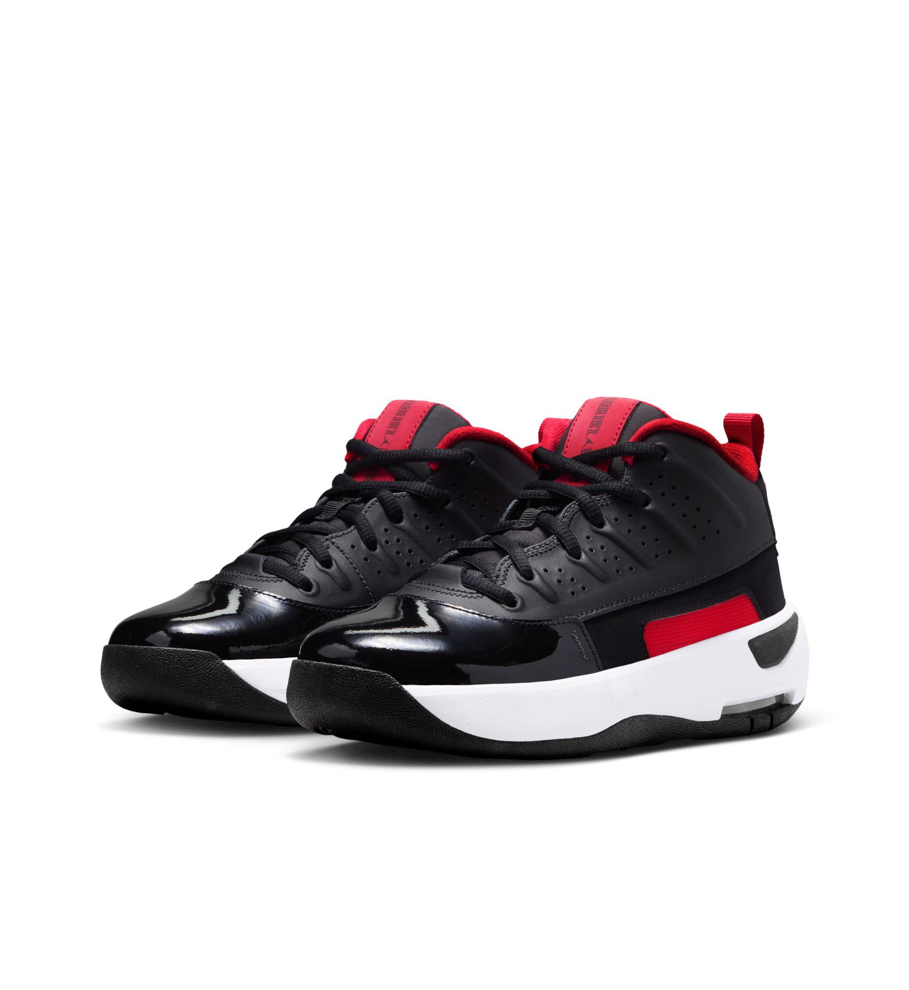 Jordan Max Aura 7 Big Kids’ Shoes “Black/Varsity Red/White” (HQ2089-003)
