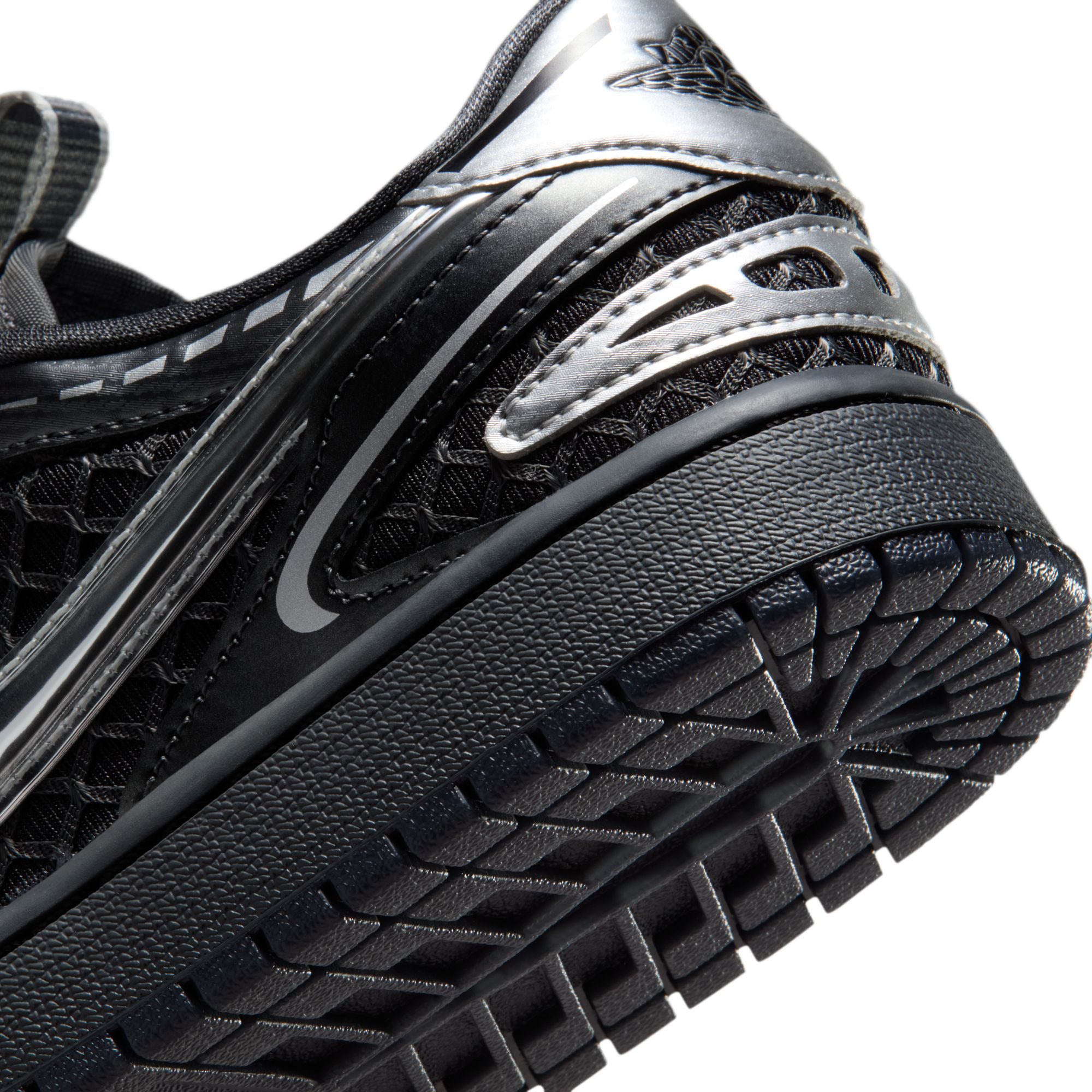 Air Jordan 1 Low Method of Make Black Women's "Metallic Silver White Anthracite" | Pro Feet | HQ2186-001
