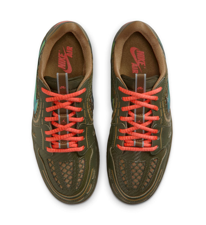 Air Jordan 1 Low Method of Make Women’s “Brown Kelp/Cargo Khaki/Light Wild Mango” (HQ2186-300)