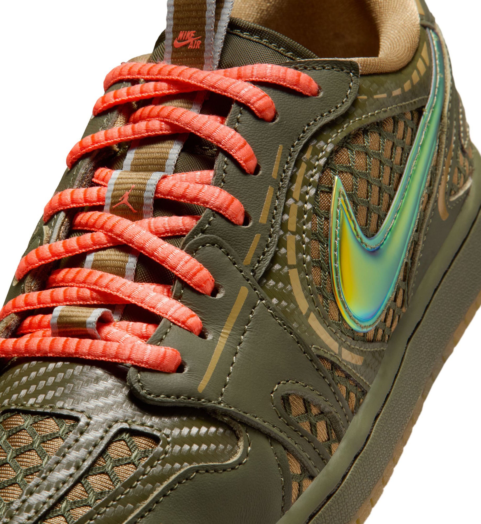Air Jordan 1 Low Method of Make Women’s “Brown Kelp/Cargo Khaki/Light Wild Mango” (HQ2186-300)