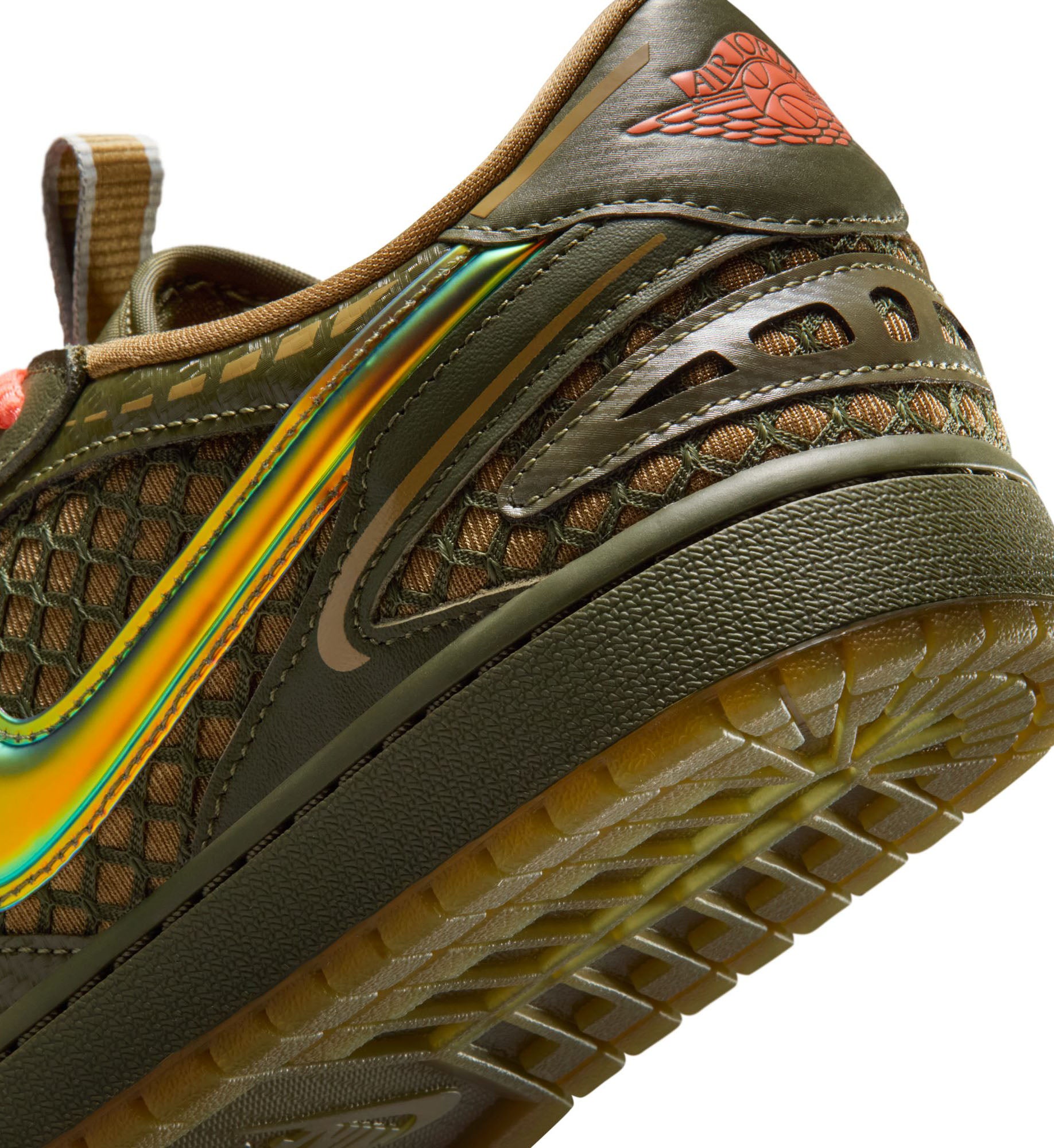 Air Jordan 1 Low Method of Make Women’s “Brown Kelp/Cargo Khaki/Light Wild Mango” (HQ2186-300)