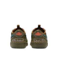 Air Jordan 1 Low Method of Make Women’s “Brown Kelp/Cargo Khaki/Light Wild Mango” (HQ2186-300)