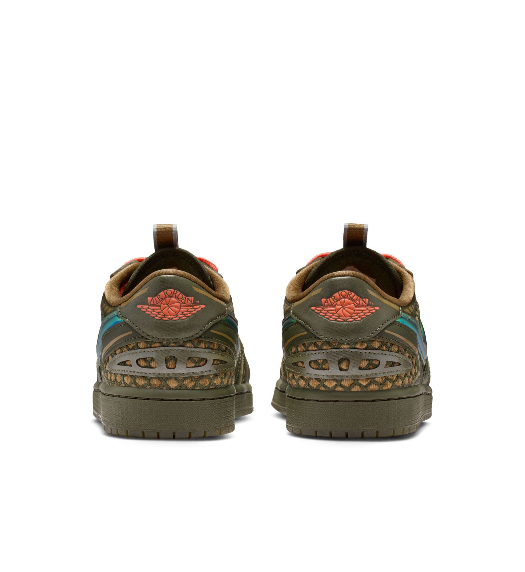 Air Jordan 1 Low Method of Make Women’s “Brown Kelp/Cargo Khaki/Light Wild Mango” (HQ2186-300)