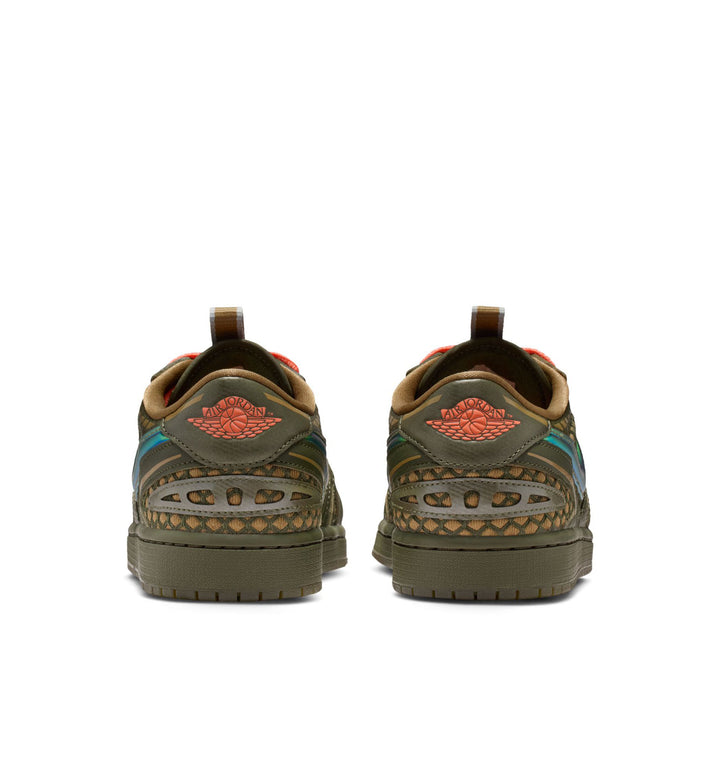 Air Jordan 1 Low Method of Make Women’s “Brown Kelp/Cargo Khaki/Light Wild Mango” (HQ2186-300)