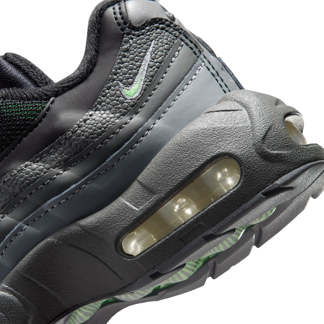 Nike Air Max 95 Recraft PS Black Illusion Green Cool Grey Iron Grey HQ6364-020 | Pro Feet