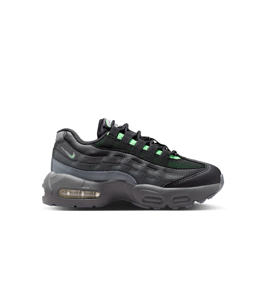 Nike Air Max 95 Recraft PS Black Illusion Green Cool Grey Iron Grey HQ6364-020 | Pro Feet