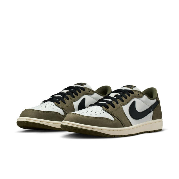 Air Jordan 1 Retro Low OG Medium Olive/Black/Summit White/Sail (HQ6998-200)
