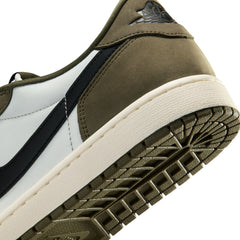 Air Jordan 1 Retro Low OG Medium Olive/Black/Summit White/Sail (HQ6998-200)