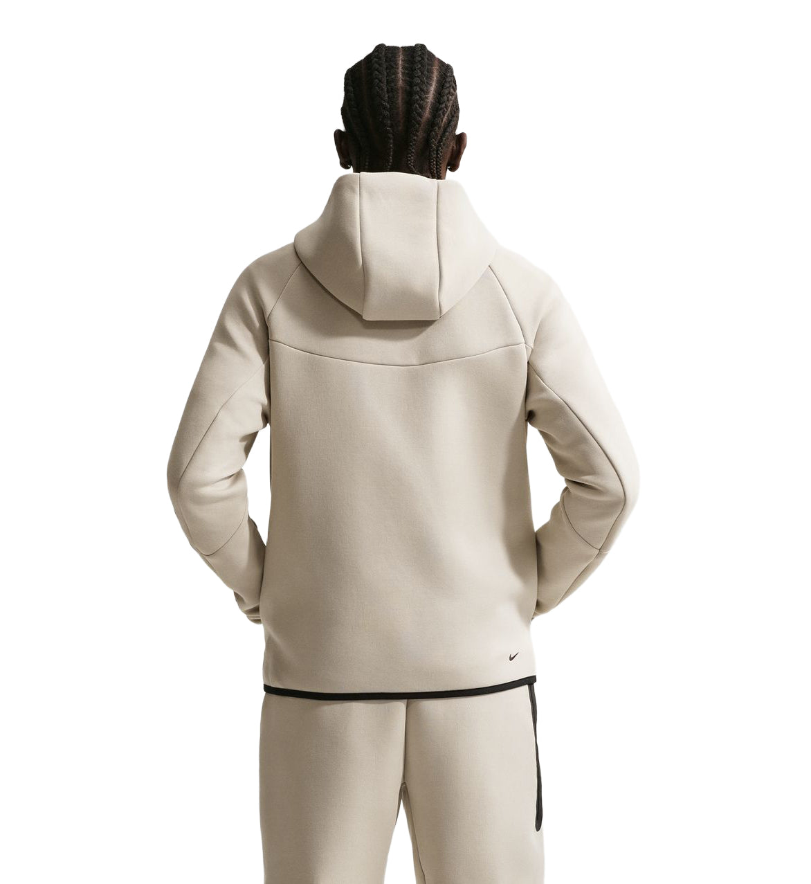 Nike Tech Men’s Fleece Windrunner Full-Zip Jacket “Cream II/Black” (HV0949-236)