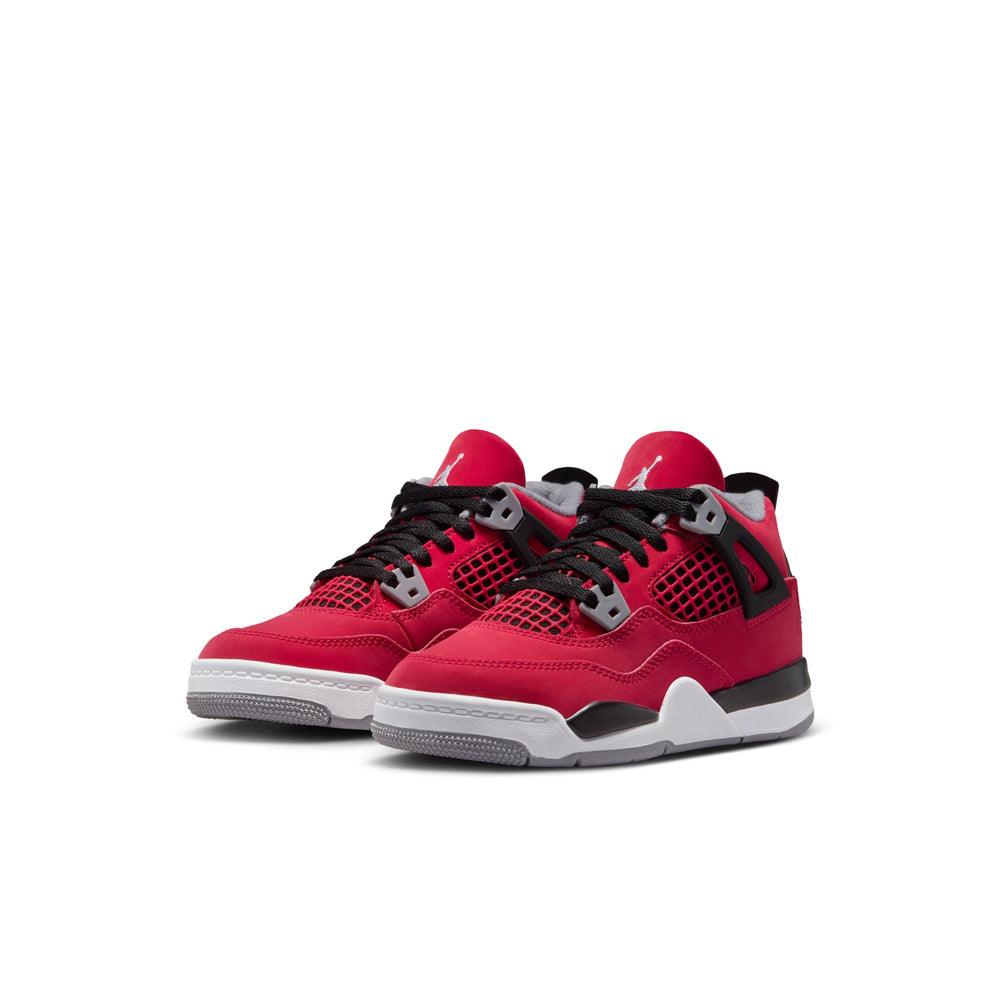 Jordan 4 Retro PS Toro Bravo Fire Red Black HV4381-600 | Pro Feet