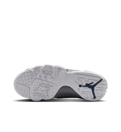 Air Jordan 9 Retro "Flint Grey" GS “White/French Blue/Flint Grey” (HV4574-100)