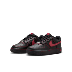 Nike Air Force 1 LV8 GS Black/Black/Black/University Red (HV4762-001) 