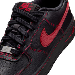 Nike Air Force 1 LV8 GS Black/Black/Black/University Red (HV4762-001) 